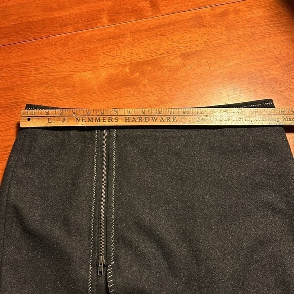 Purnell Blanket Stitch Wool Wrap Skirt with Zipper size 10/30 - Picture 9 of 9